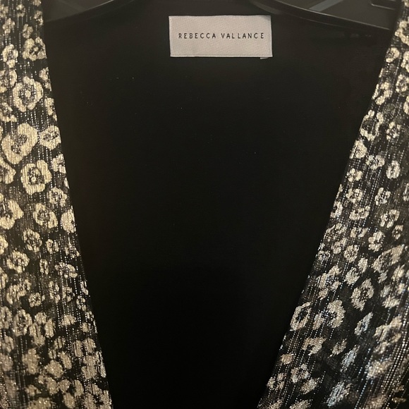 Rebecca Valance belted metallic dress - Picture 4 of 12